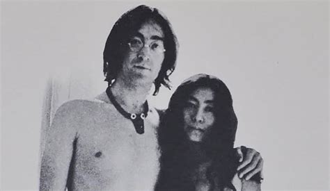 john lennon and yoko ono naked|John Lennon and Yoko Ono: three vintage prints taken by John。